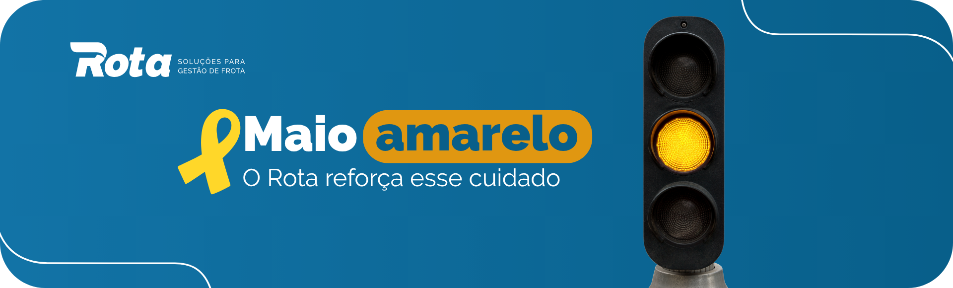 Maio Amarelo: segurança no trânsito começa com atenção, prevenção e responsabilidade 